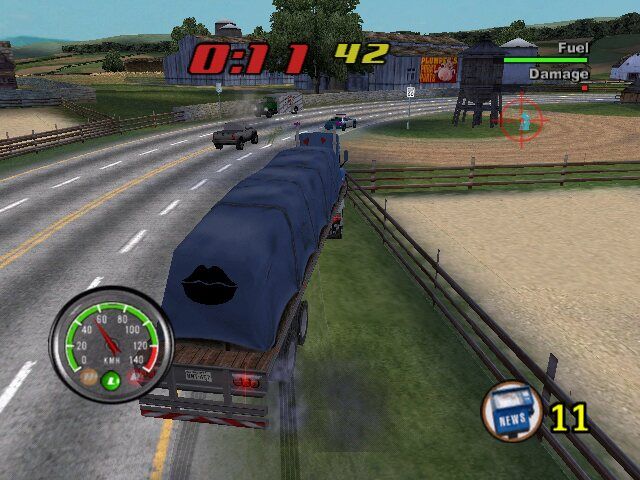 Big Mutha Truckers screenshot 5 for Xbox